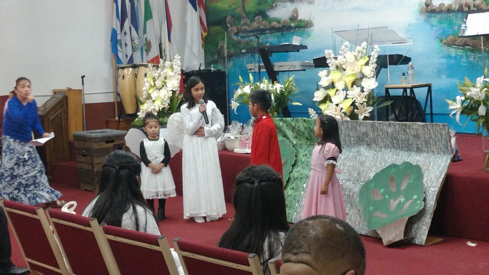 Presentación de niños